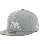 Silver New Era "MLB Sneak Up 59fifty Cap"