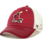 St. Louis Cardinals 47 Brand The Franchise MLB Red Classic Relax Fitted Hat  Cap