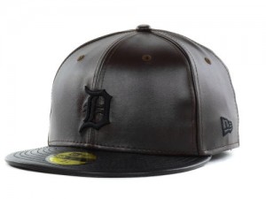 MLB New Era Leather Hat, MLB 59fifty