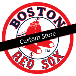 REd Sox custom Hat store Logo