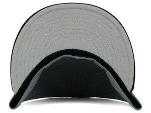 MLB New Era Black and Gray fitted 59fifty 3 Texas Rangers