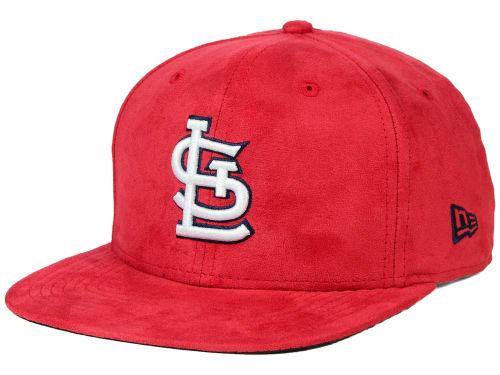 MLB Suede Collection 9FIFTY Strapback Cap St Louis