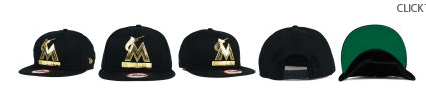 Gold Logo snapback from New Era MLB