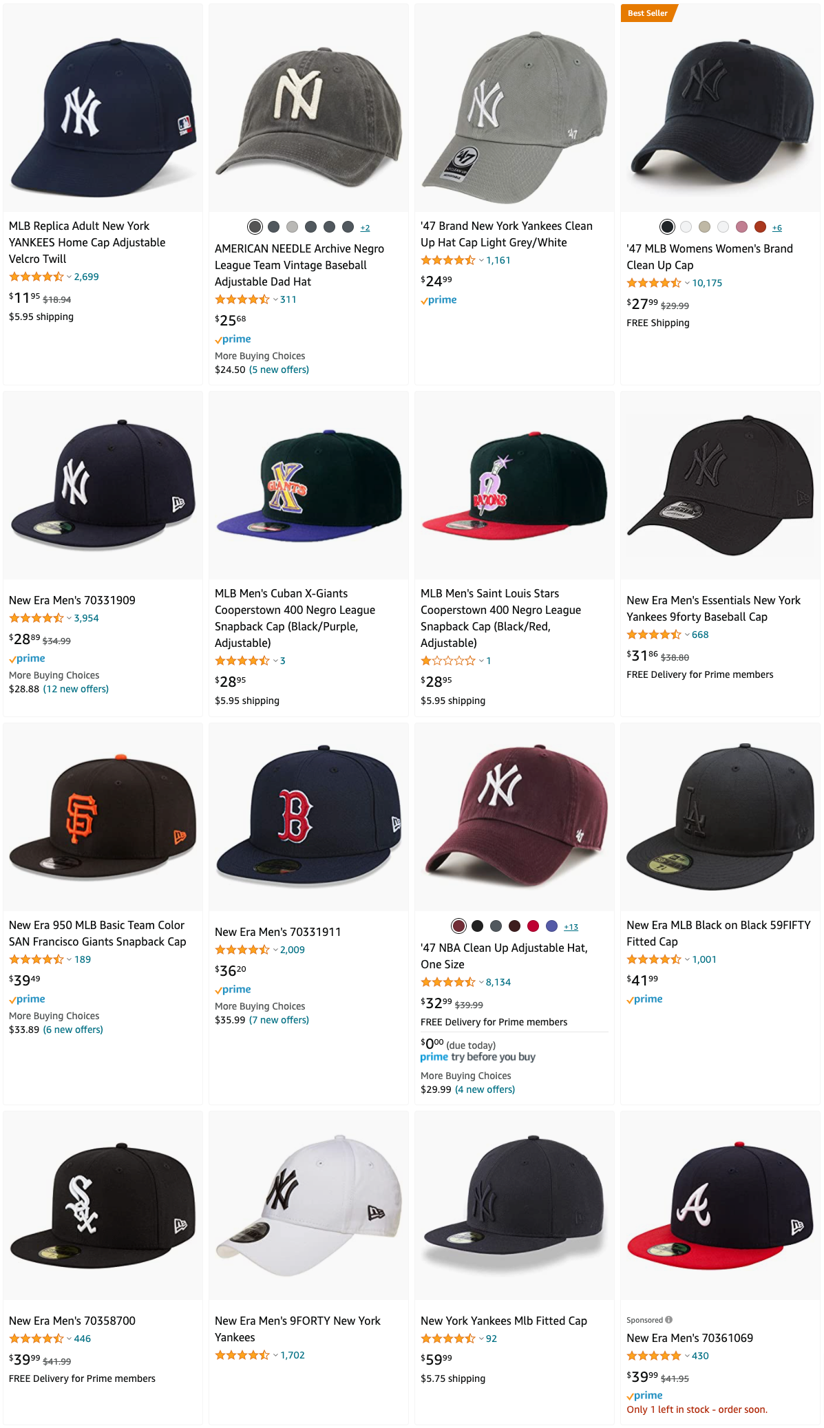 Negro League Hats for sale