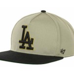 '47 Brand MLB Natural Strapback Cap Dodgers