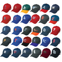 Pick your favorite Style of MLB hat, including Brands and styles