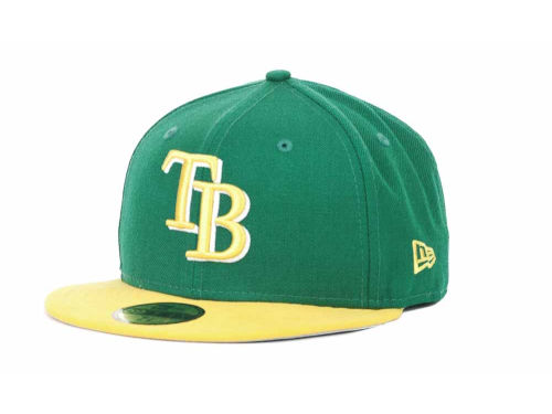 New Era MLB 2T Custom 59FIFTY Green Gold
