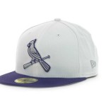 St. Louis Cardinals New Era MLB Sneak Up 59fifty cap purple