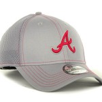 Atlanta Braves New Era MLB Gray Neo 39THIRTY Hat