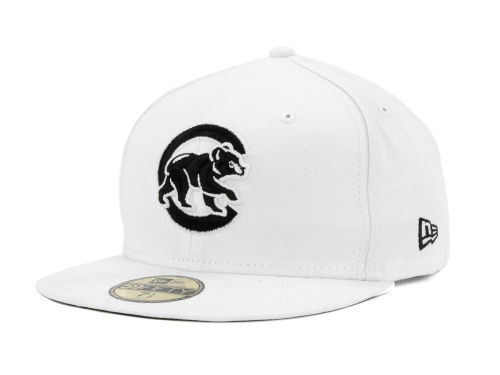 Chicago Cubs New Era MLB White 59FIFTY Cap