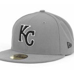 Kansas City Royals New Era MLB Gray BW 59Fifty