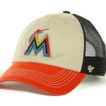 Miami Marlins 47 Brand MLB Schist Cap