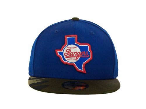 Texas Rangers New Era MLB Team Camo 59FIFTY Cap