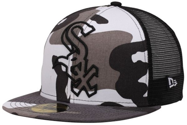Chicago White Sox New Era Mesh Hat, 59FIFTY Urban Camo