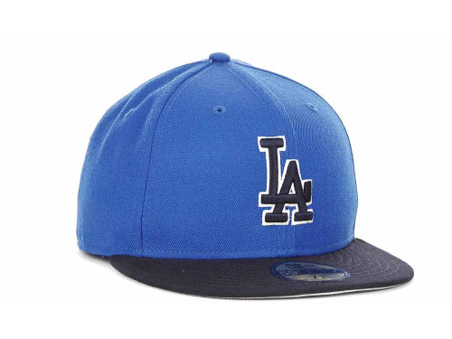 LA Dodgers Custom Blue New Era Hat, 59fifty 2
