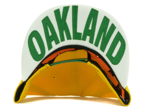 Oakland Athletics MLB New Era Double Flip Snapback Hat