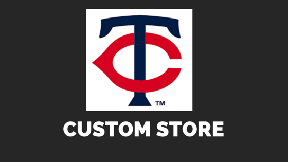 Minnesota Twins Custom Store Logo