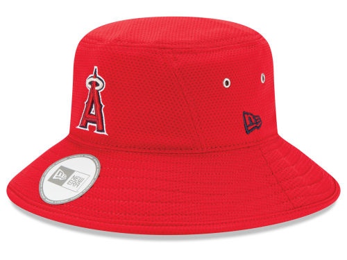 MLB New Era Bucket Hats with Diamond Era Technology Angels Caps