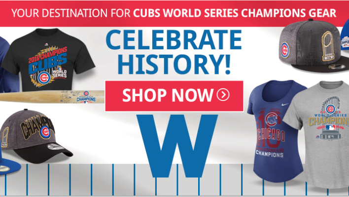 Cubs are 2016 World Series Champion Patch Hats and Gear