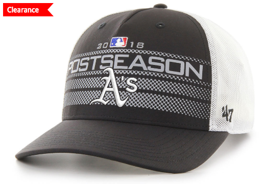 2018 mlb post season locker room hat, 47 brand